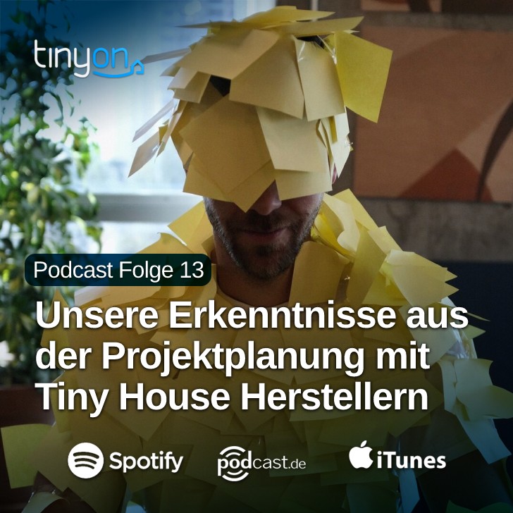 Tiny House Podcast - Unsere Erkenntnisse aus der Projektplanung mit Tiny House Herstellern