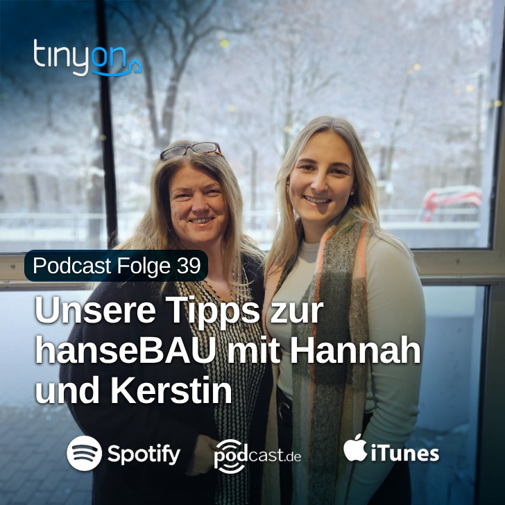 Tiny House Podcast - Unsere Tipps zur hanseBAU mit Hannah und Kerstin