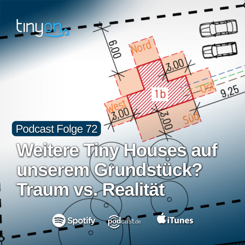 Tiny House Podcast - Weitere Tiny Houses auf unserem Grundstück? Traum vs. Realität