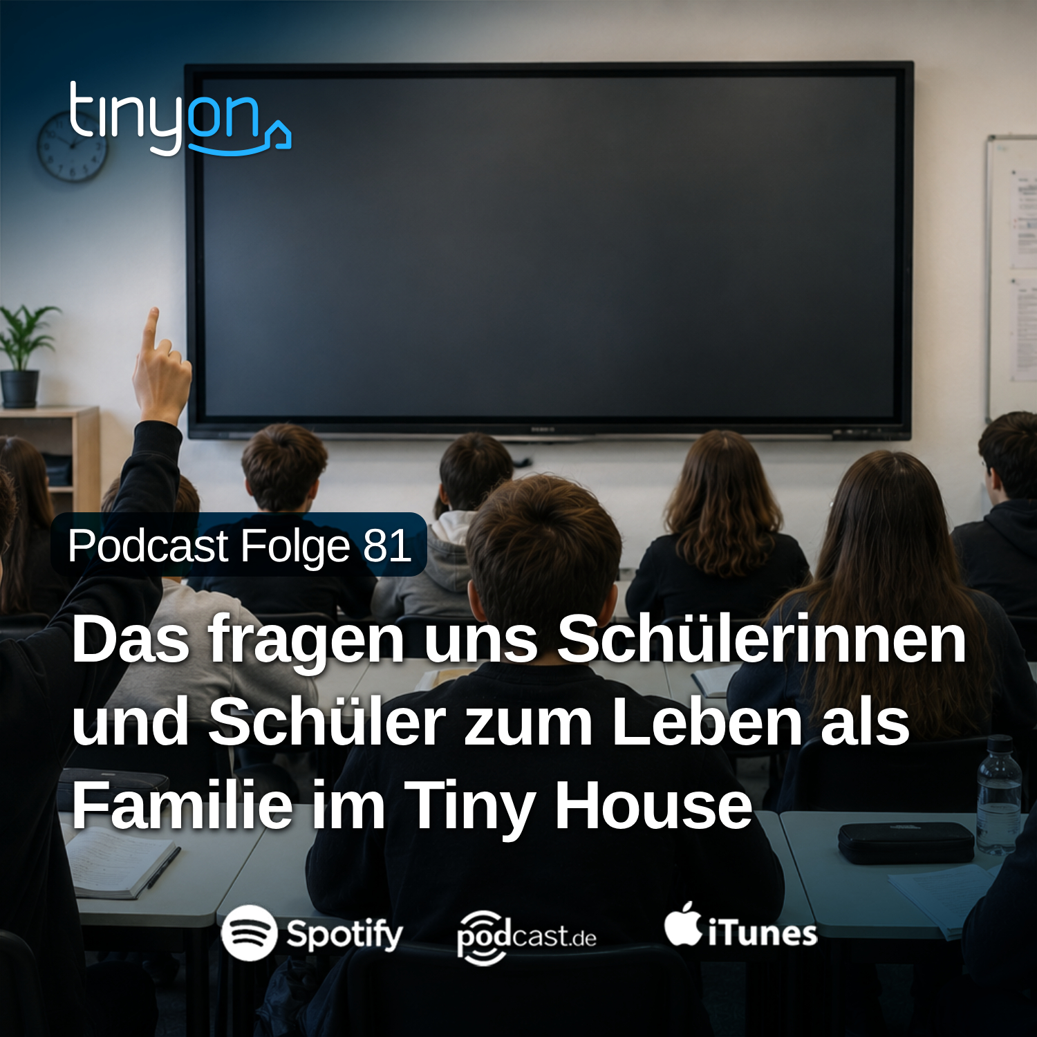 Tiny House Podcast - Das fragen uns Schülerinnen und Schüler zum Leben als Familie im Tiny House