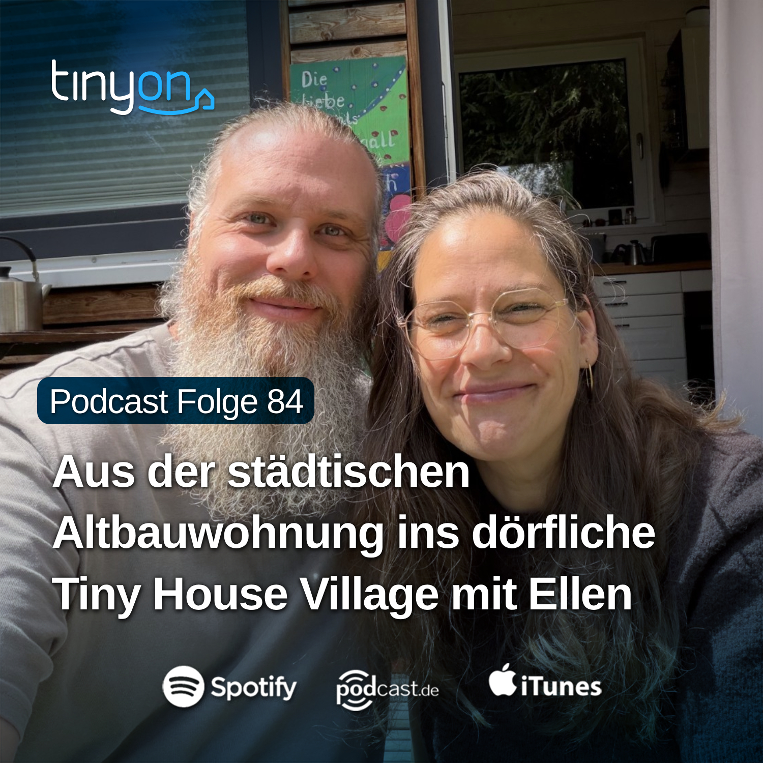 Tiny House Podcast - Aus der städtischen Altbauwohnung ins dörfliche Tiny House Village mit Ellen